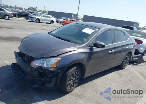 2014 Nissan Sentra Sv z USA, uszkodzony, nr VIN 3N1AB7AP0EL696391